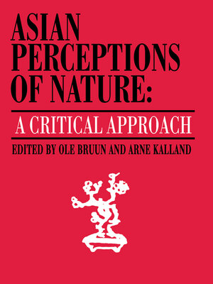 cover image of Asian Perceptions of Nature